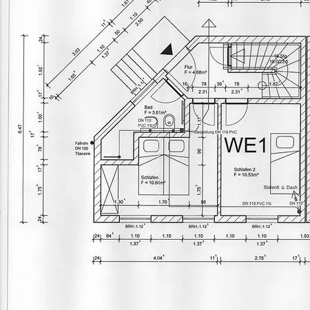 Hébergement de vacances Brueckenblick 12 A - Direkt Am